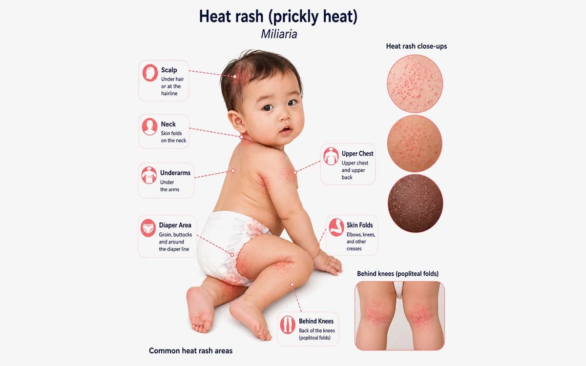### Heat Rash in Children: A Paediatrician’s Guide for Summer